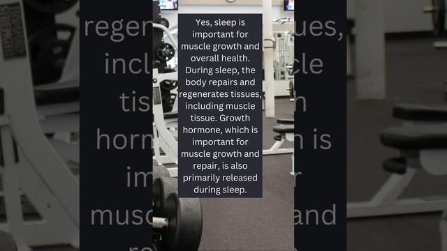 Is Sleep Important To Muscle Growth And Health?