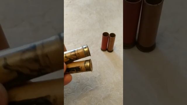 Раритетные Папковые гильзы 16 калибра? смотреть онлайн