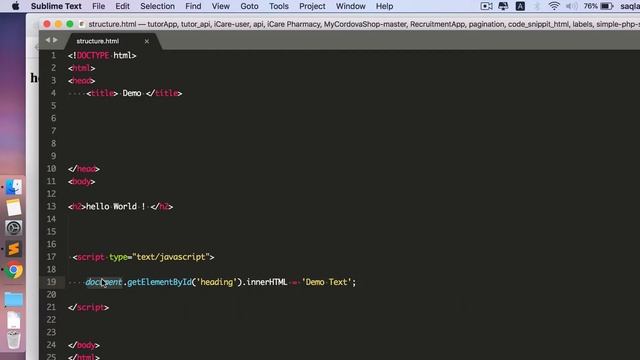 Javascript Structure смотреть онлайн
