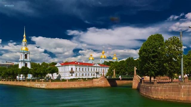 Санкт-Петербург / St. Petersburg (2012) Motion Timelapse (hyperlapse)