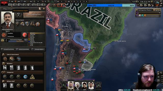 Patagonian Worker's Front | Kaiserreich | Hearts of Iron IV | 6 смотреть онлайн