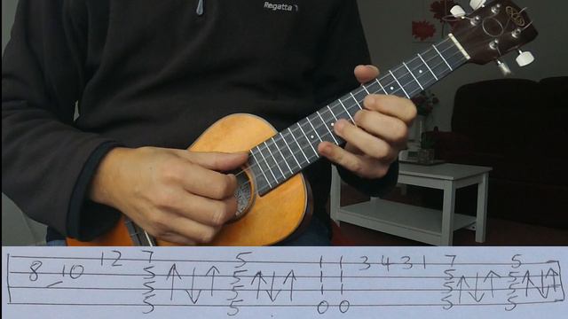 Sleepwalk Fingerstyle Ukulele Tutorial With Tab смотреть онлайн