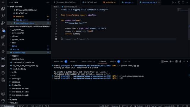 Live coding Hugging Face with GitHub GPU Codespaces смотреть онлайн