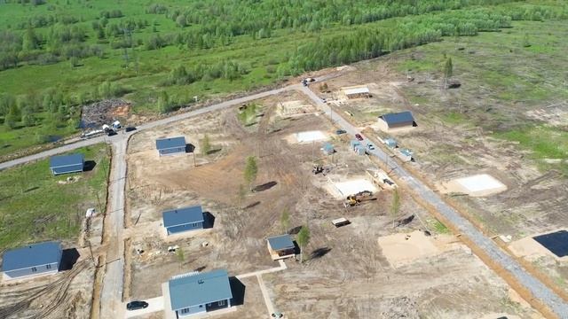 ЖК "Скандинавия" с высоты птичьего полёта смотреть онлайн