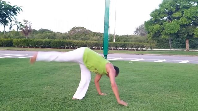 Capoeira Tutorial#39 (Palhaço / Reversão / Salto para frente / Gato para frente) смотреть онлайн
