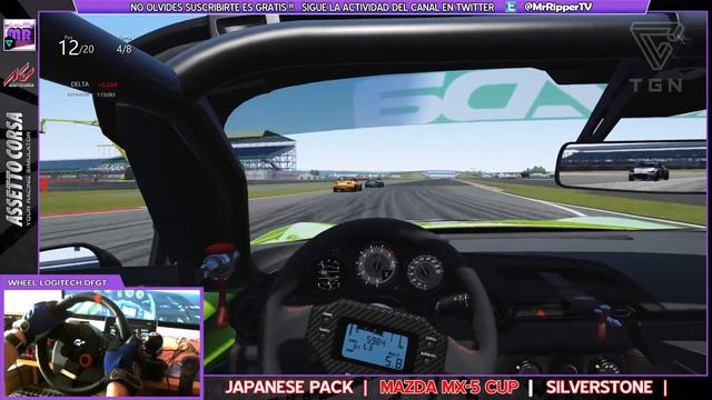ASSETTO CORSA | JAPANESE CAR PACK | MAZDA MX5 CUP - SILVERSTONE | - ESPAÑOL HD - смотреть онлайн