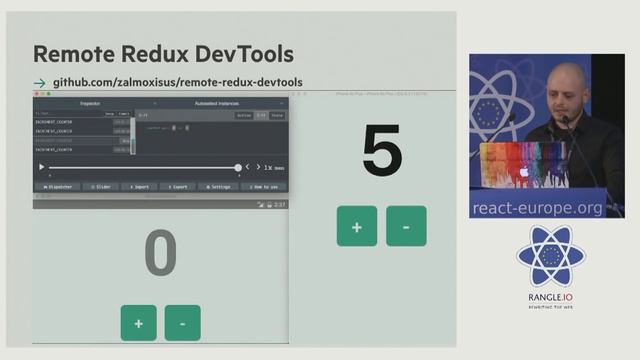 Mihail Diordiev - Debugging flux applications in production at react-europe 2016 смотреть онлайн