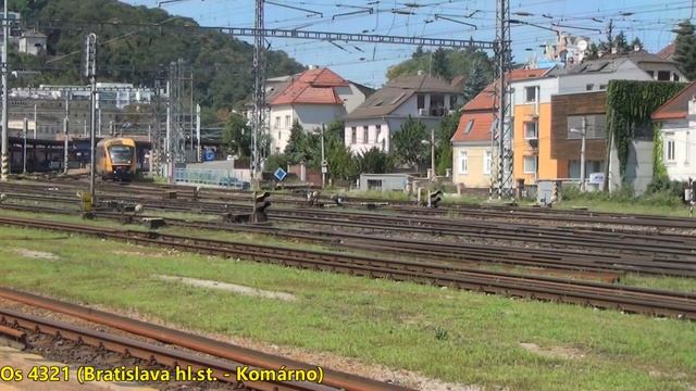 Vlaky Bratislava hlavná stanica (SK) 12.8. 2020 смотреть онлайн