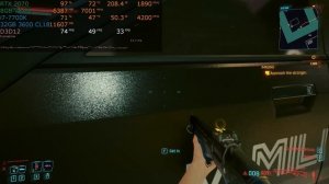 Cyberpunk 2077 — i7-7700K + RTX 2070 @ 1440p Ultra — Benchmark & Live Game Play