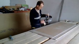 Фрезеровка гипсокартона. Изготовление коробов.