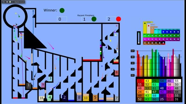 Algodoo Marble Tour: Season 2, Race 4 смотреть онлайн