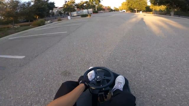Easy DIY Electric Drift Kart // Taxi Garage 48v Crazy Cart Upgrade Kit Test and Review смотреть онлайн