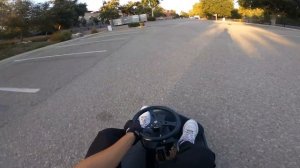 Easy DIY Electric Drift Kart // Taxi Garage 48v Crazy Cart Upgrade Kit Test and Review