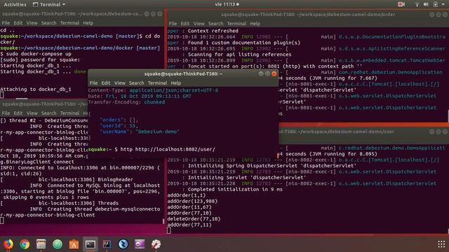 Proof of Concept on integrating Debezium with Camel and Syndesis. смотреть онлайн