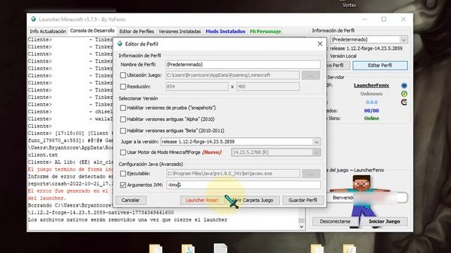 Minecraft Forge con Mods Crasheo [SOLUCIÓN] Error Java Heap Space смотреть онлайн
