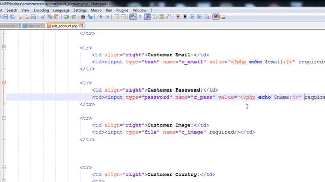 E Commerce Website in PHP & MySQL Part 41 Customer Editing Account смотреть онлайн