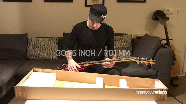 Hagstrom 8 string bass - Unboxing | 8 string bass guitar | Tuning | Setup | H8 -2 | Tutorial | HD смотреть онлайн