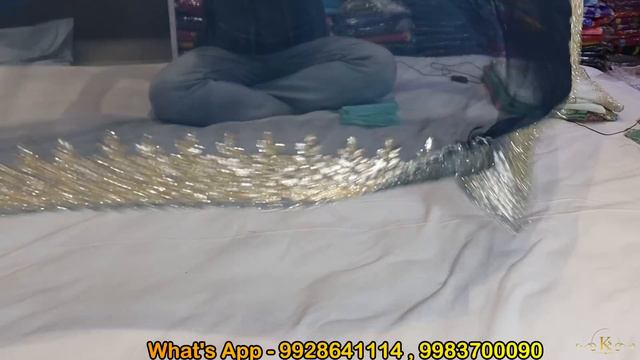 🔥Latest Jaipuri Organza Fabrc Designer Sarees 2023 | Organza साड़ियों के शानदार डिजाइन смотреть онлайн