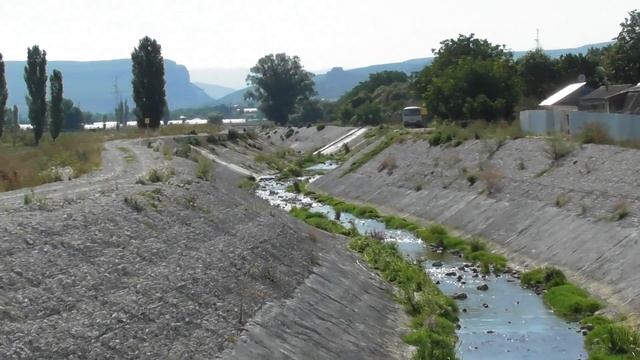 река Бельбек после моста Тавриды,с Фронтовое смотреть онлайн