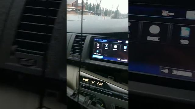 Замена штатной магнитолы на Тойота исис 2014г.в. смотреть онлайн