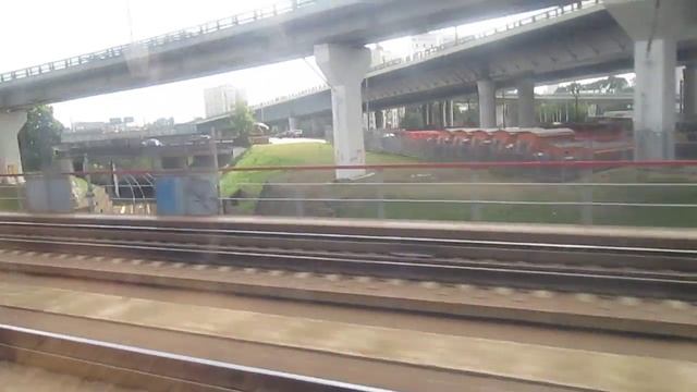 Поезд Ласточка Москва-Нижний Новгород. Отправление со станции Москва-Курская. Москва смотреть онлайн