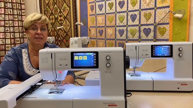 Обзор вышивальных и швейно-вышивальных машин Bernina и Bernette смотреть онлайн