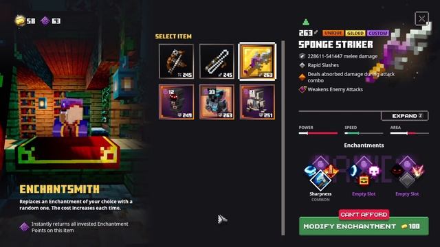 The MOST OP Sword Possible In Minecraft Dungeons! смотреть онлайн