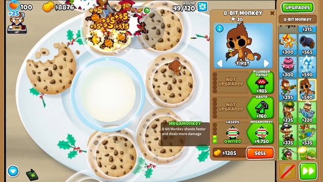 The 8-Bit Monkey mod in Bloons TD6! смотреть онлайн