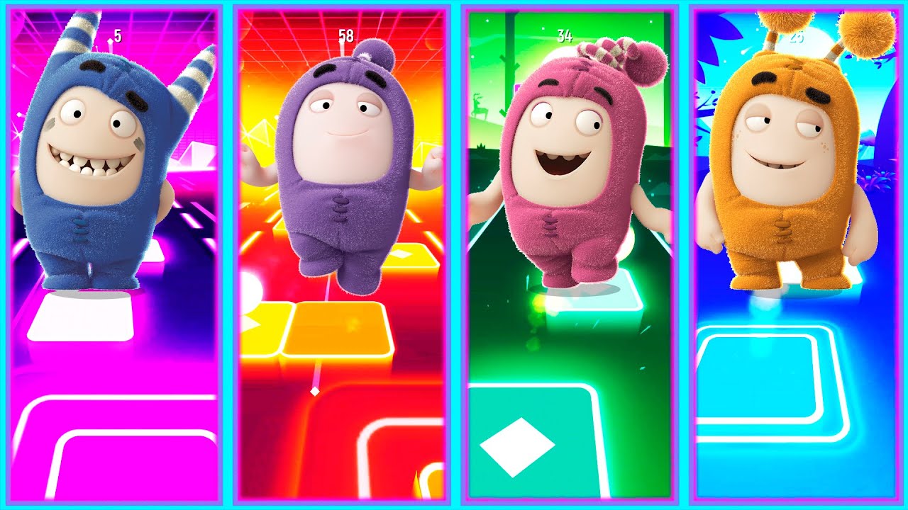 Oddbods Fuse vs Oddbods Pogo vs Oddbods Bubbles vs Oddbods Slick Who Is Best смотреть онлайн