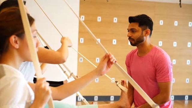 Join our Group Privates - Wall Rope Yoga смотреть онлайн