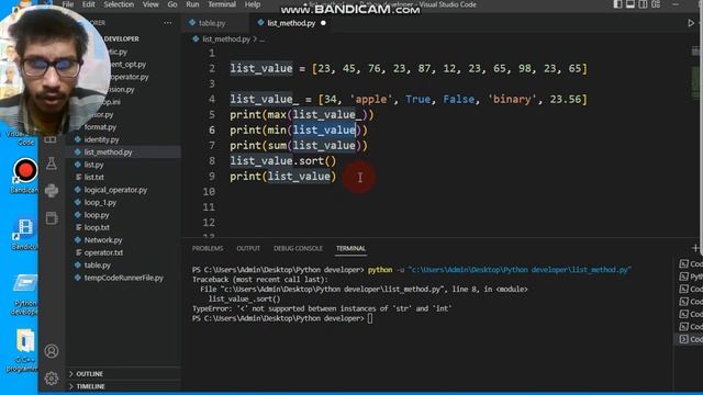 Python List Methods | Python List Exercise - Learn Python for beginners смотреть онлайн