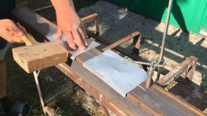 Правильный замок кровельного железа