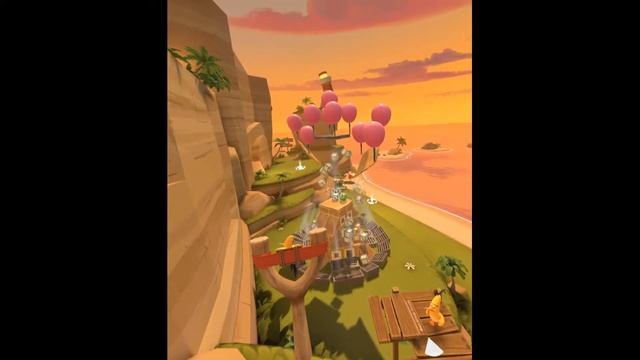 Angry Birds VR - Sandy Beach Level 13 Boss - Toucan Play That Game 3 Stars смотреть онлайн
