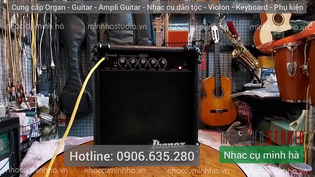 Guitar Amplifier Ibanez IBZ3 - Hướng dẫn sử dụng | NHẠC CỤ MINH HÀ смотреть онлайн