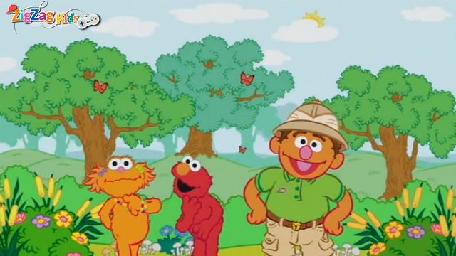 Sesame Street | Elmo's A Zoo Adventure | The Savannah Episode 5 The End | ZigZag Kids HD смотреть онлайн