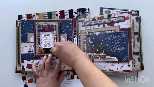 Альбом Гарри Поттер Видео-обзор. Скрапбукинг. смотреть онлайн