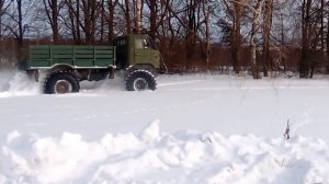 Газ 66 дизель на 55х колесах