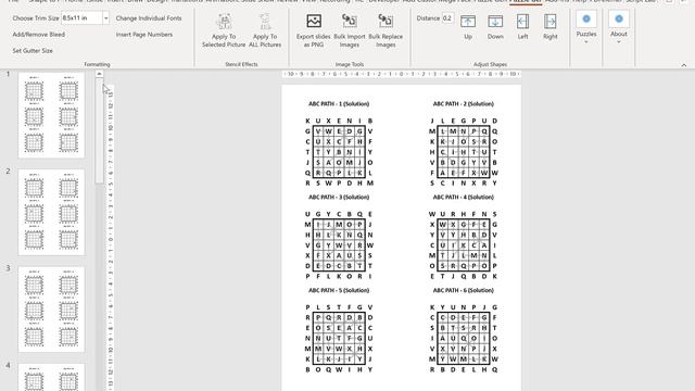 How To Create ABC Path Puzzles For KDP in PowerPoint смотреть онлайн