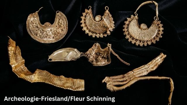 'Very, very rare' gold and silver medieval treasure unearthed in the Netherlands смотреть онлайн