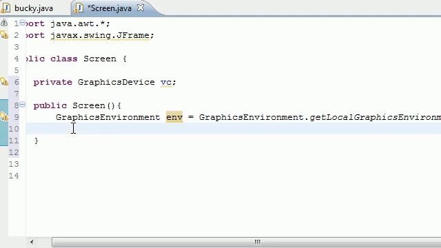 Java Game Development - 3 - Creating a Screen for Games смотреть онлайн