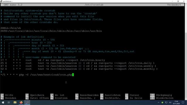 [TUT] NextCloud - Hintergrund-Aufgaben per CronJob [4K | DE] смотреть онлайн