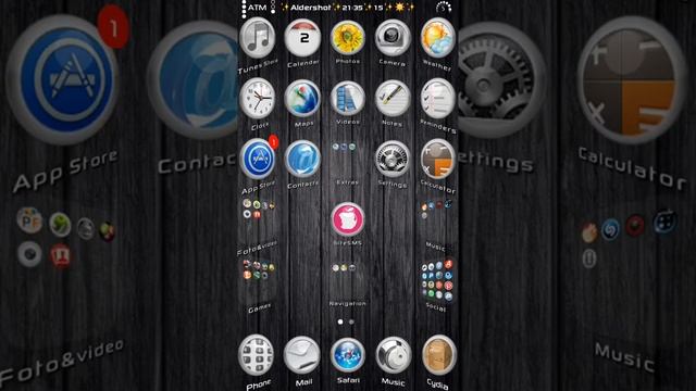 Auxo 2 for iOS 7 Brings Unified Control Center, Gesture-Based Multitasking to iOS смотреть онлайн