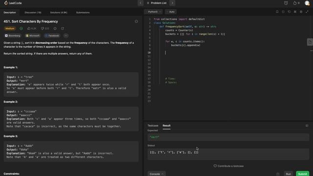 LeetCode 451 - Sort Characters By Frequency: A Microsoft Journey смотреть онлайн