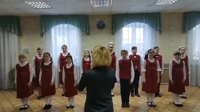 Хор "Палитра".Немецкая народная песня "Будем танцевать" смотреть онлайн