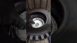 Колеса от гироскутера ?️ устанавливаем шины от снегоуборщика ?