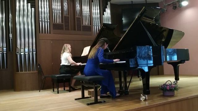 Решетар Кира 13 лет,Ф. Мендельсон , концерт 1 для ф.п. с оркестр. часть1. Партия орк.- Рычкова К. смотреть онлайн