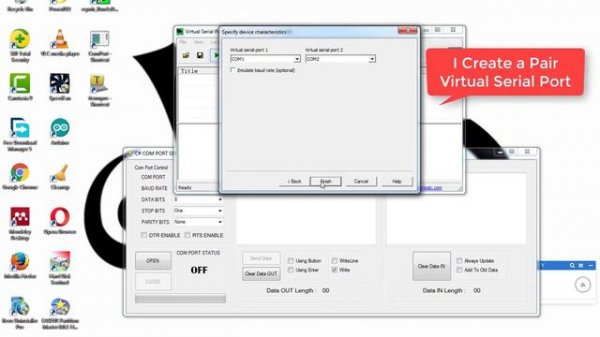 Visual Studio C# Serial Communication (Serial Port) tutorial 3.Receive Data (3/13)