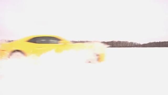 Chevrolet Camaro: езда зимой по снегу смотреть онлайн