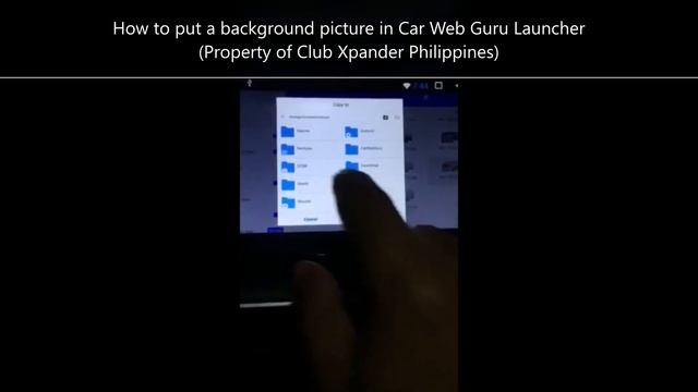 How to put background picture in Car Web Guru Launcher? смотреть онлайн