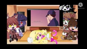 ||Fnaf 1||react to ||sister location|| animation part 2